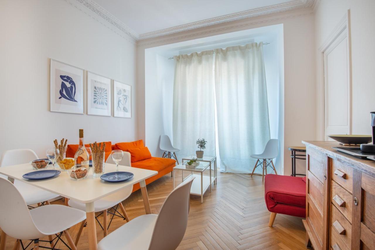 Stunning Flat By The Beach, Carre D'Or-Negresco Nizza Kültér fotó